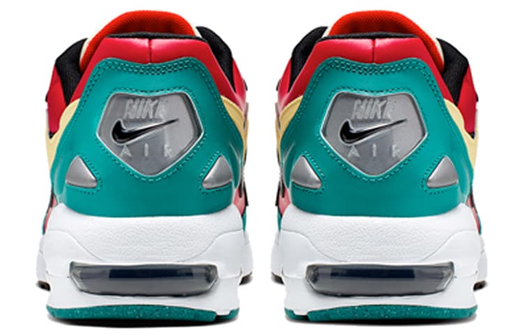 Nike Air Max2 Light Habanero Red Navy Emerald 6