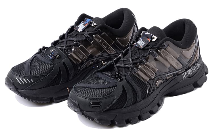 LiNing Casual Shoes Men Low-Top Black 6