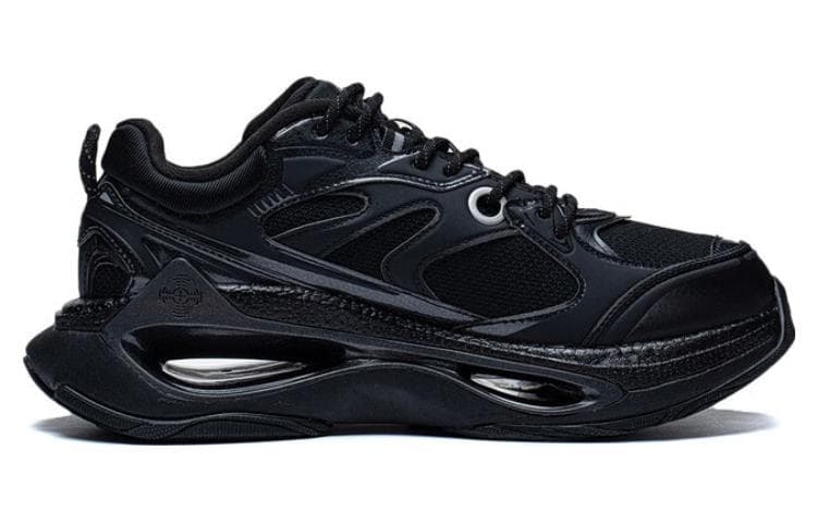 LiNing Beyond Infinity Durable Breathable Low-Top Casual Shoes Men's Black 3