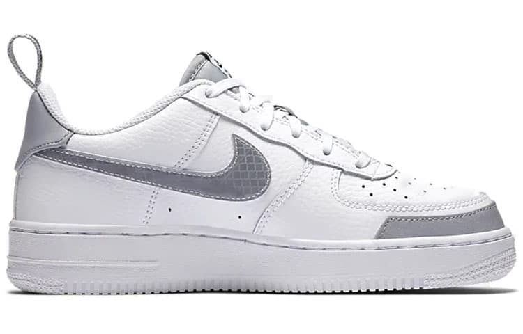 Nike Air Force 1 Low LV8 White Wolf Grey GS 4