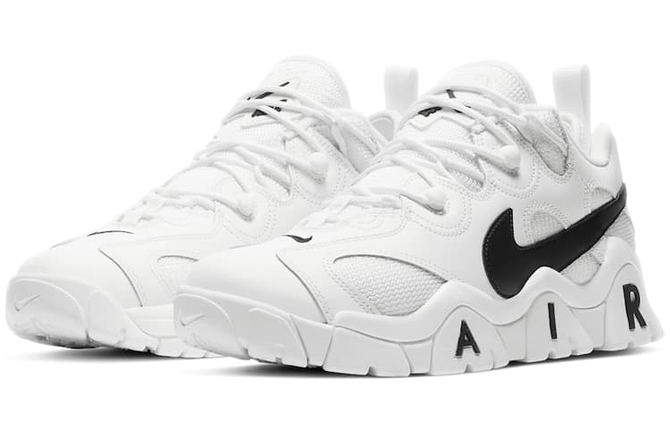 Nike Air Barrage Low White Black 6