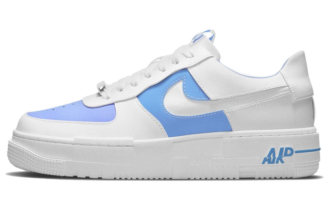 Nike Air Force 1 Low 'White Blue' Women's 2