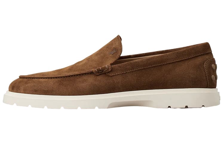 TOD'S Logo Embossed Slip On Loafers 2