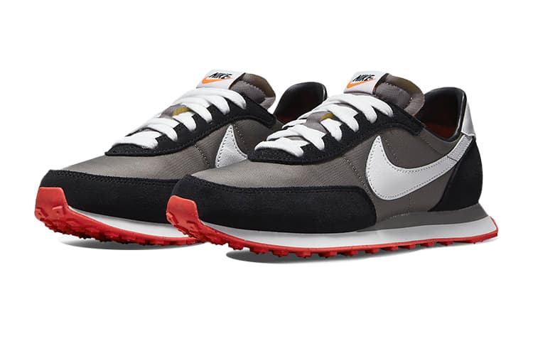 Nike Waffle Trainer 2 Pewter Siren Red GS 6