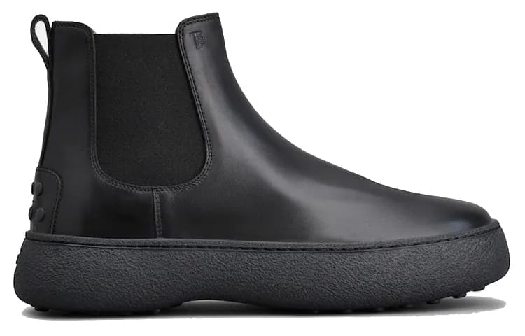 TOD'S Leather Chelsea Boots 4