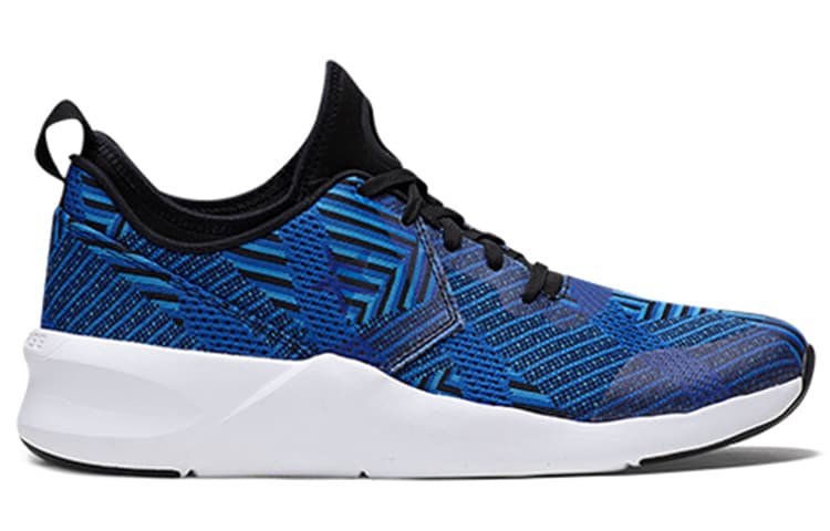 Converse Anti-Slip Wear-Resistant Low-Top Casual Running Shoes Unisex Blue 4