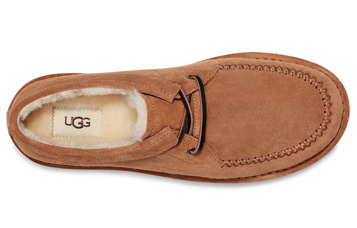 UGG Campout Lace Low Short Boots Brown 5