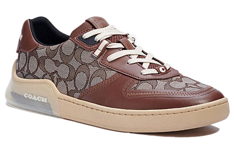 COACH CitySole Stylish Skateboarding Shoes Men's Brown 5