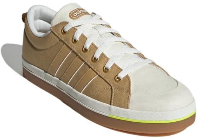 Adidas Neo Bravada Wear resistant Non Slip Casual Skateboarding Shoes Unisex Brown Yellow 6