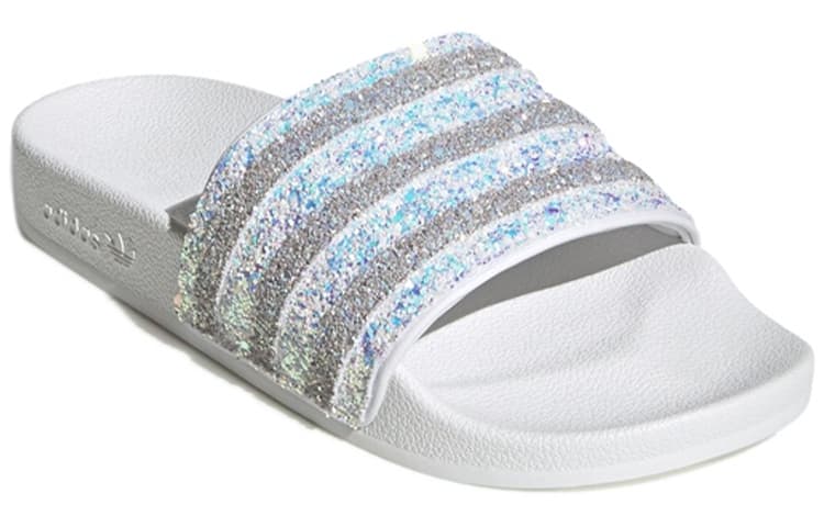 Adidas Originals Slide Slippers Women's Bright Gray 5