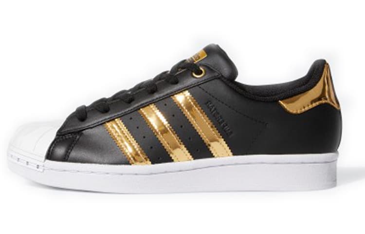 Adidas Originals Superstar Metal Toe 'Black Gold' Women's 2