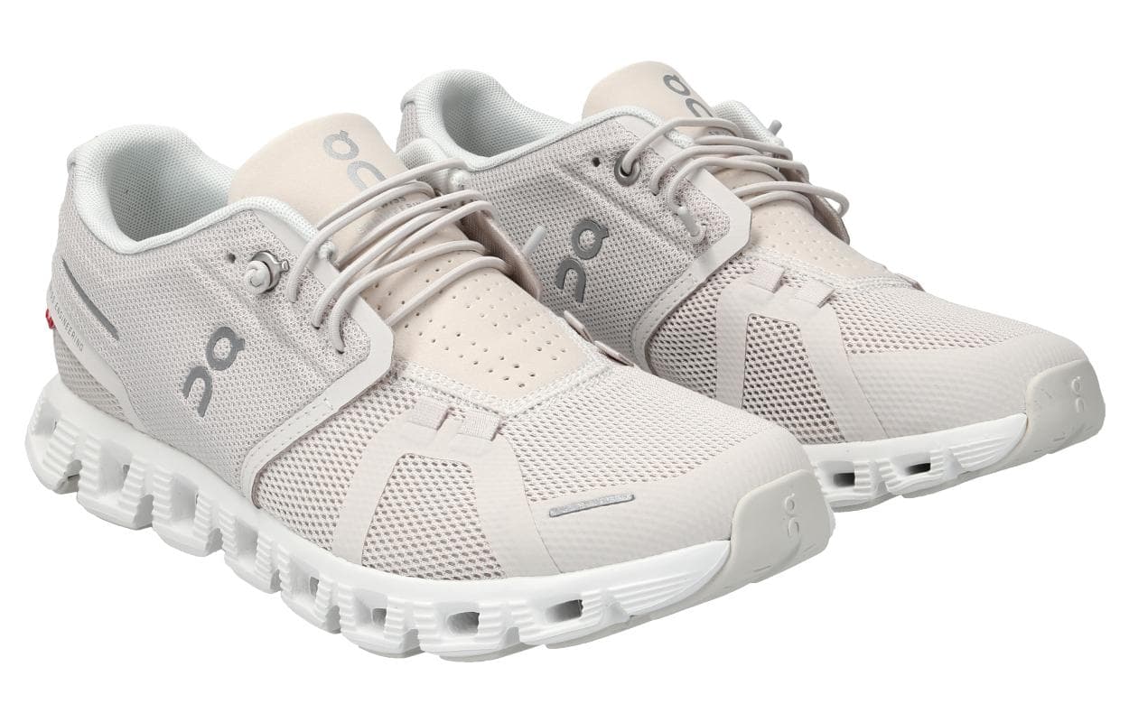 On Running Cloud 5 Pearl White Women's 5