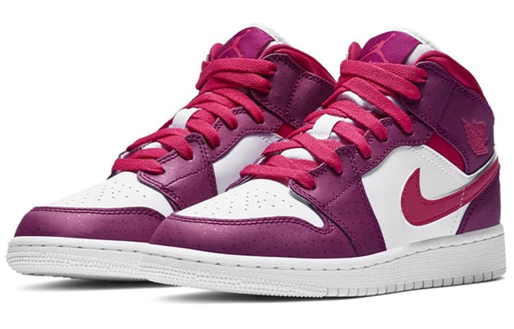 JORDAN Air JORDAN 1 Kids' Basketball Shoes Grade School 4