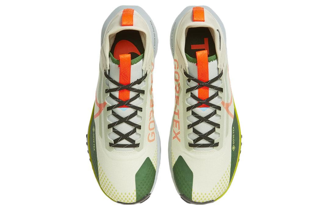 Nike Pegasus Trail 4 Gore Tex Coconut Milk Safety Orange Cactus 6