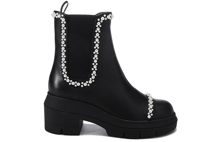 Stuart Weitzman Chelsea Boots Women's Black 3