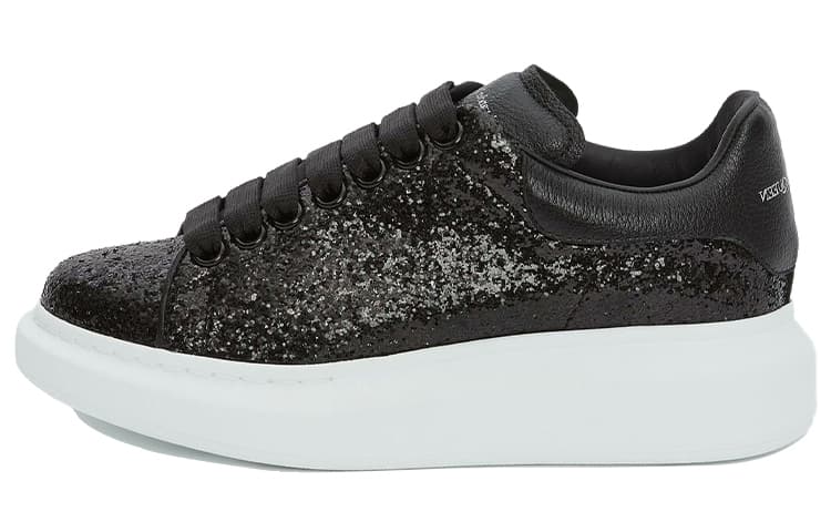 Alexander McQueen Oversized Sneaker Glitter 'Black' Women's