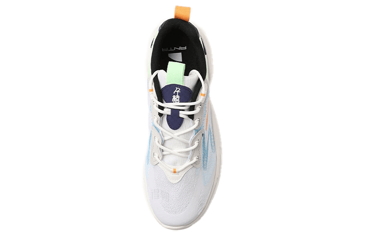 Anta Lifestyle Series Slip-Resistant Wear-Resistant Low-Top Dad Shoes Men's Blue White 5
