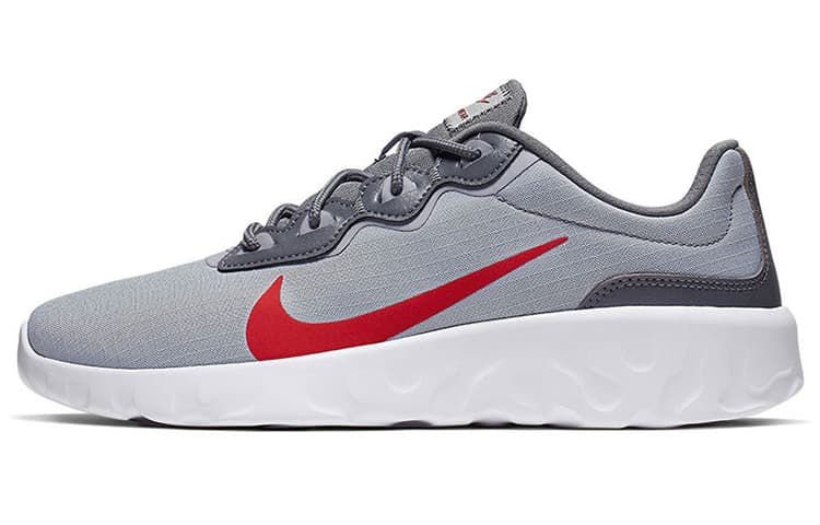 Nike Explore Strada Gunsmoke 'Grey Red'