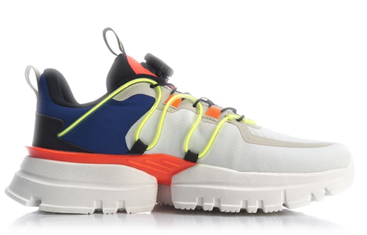 LiNing UT Anti-Slip Wear-Resistant Low-Top Casual Shoes Unisex Snow White 3