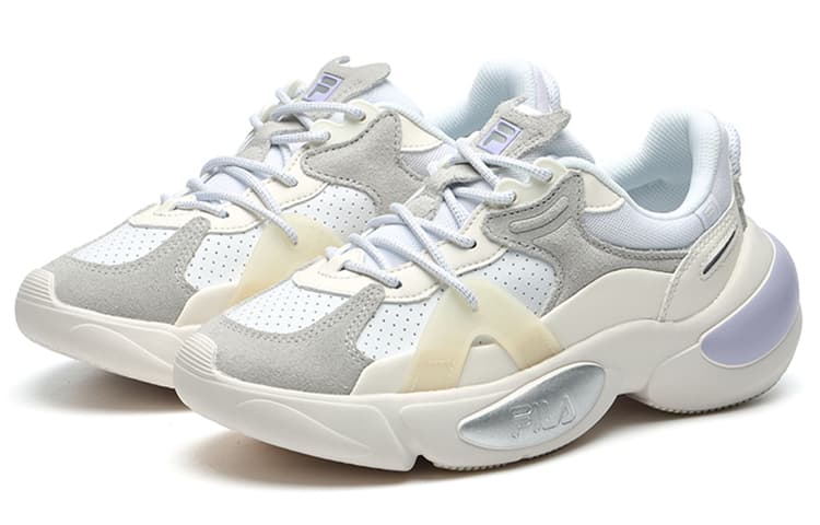 FILA Cloud 'White Gray Purple' Women's 5