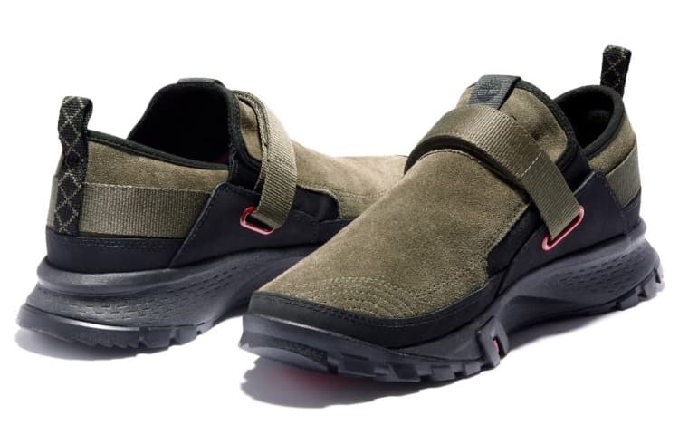 Timberland Mills Falls Slip On Leather Shoes 'Olive Green Suede' 6
