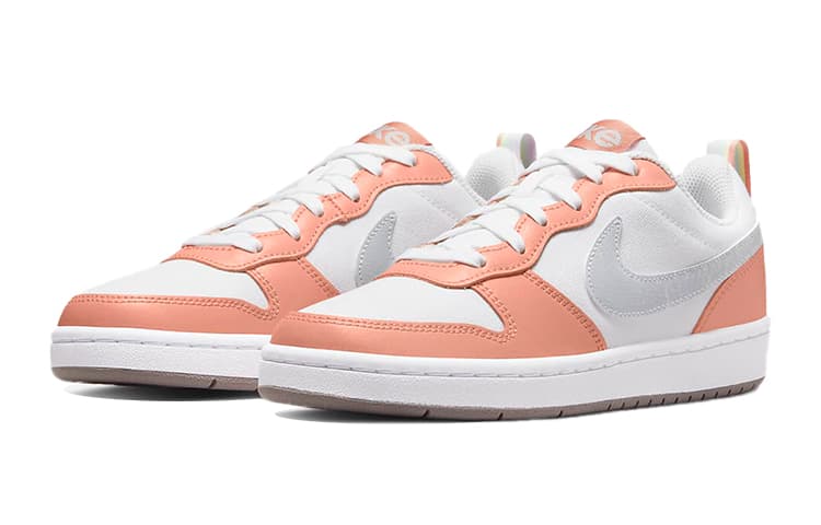 Nike Court Borough Low 2 SE White Light Madder Root GS 6