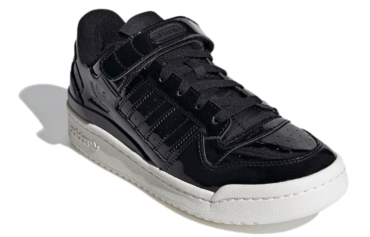Adidas Forum Low Black Patent Women's 4