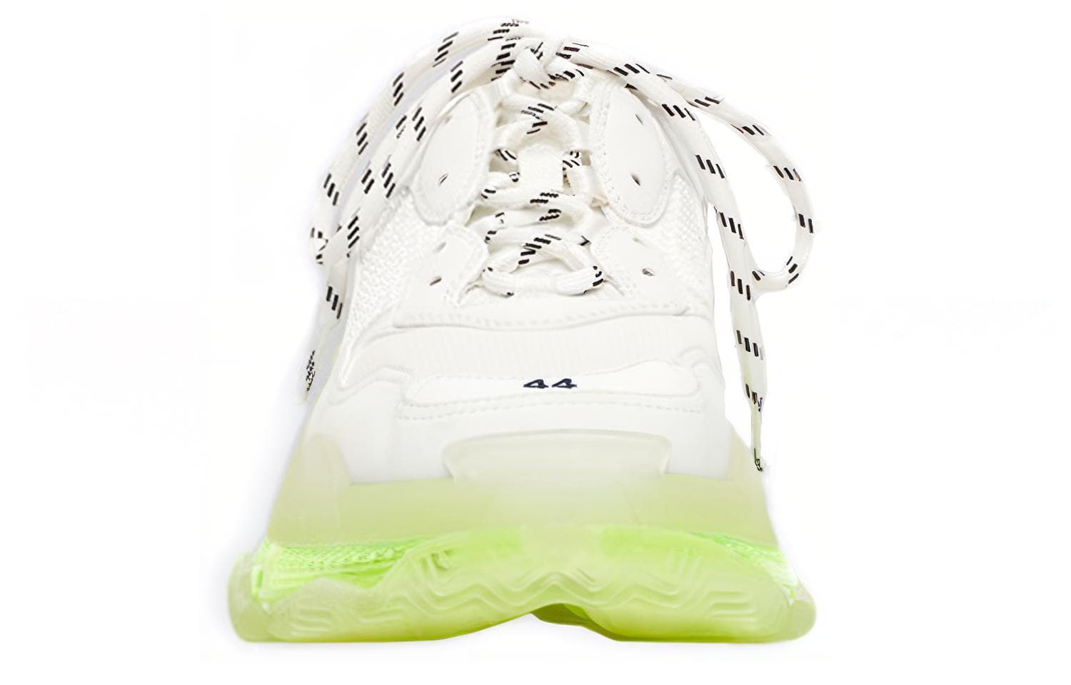 Balenciaga Triple S Clear Sole White Fluo Yellow 6