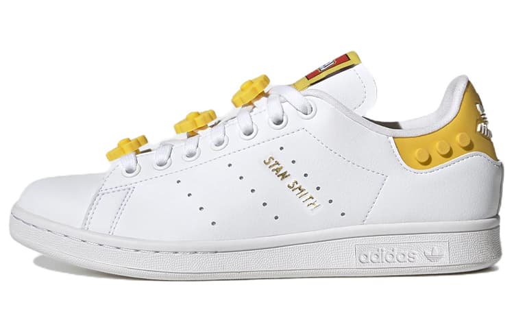 Adidas Originals Stan Smith Lego White Yellow Women's 2