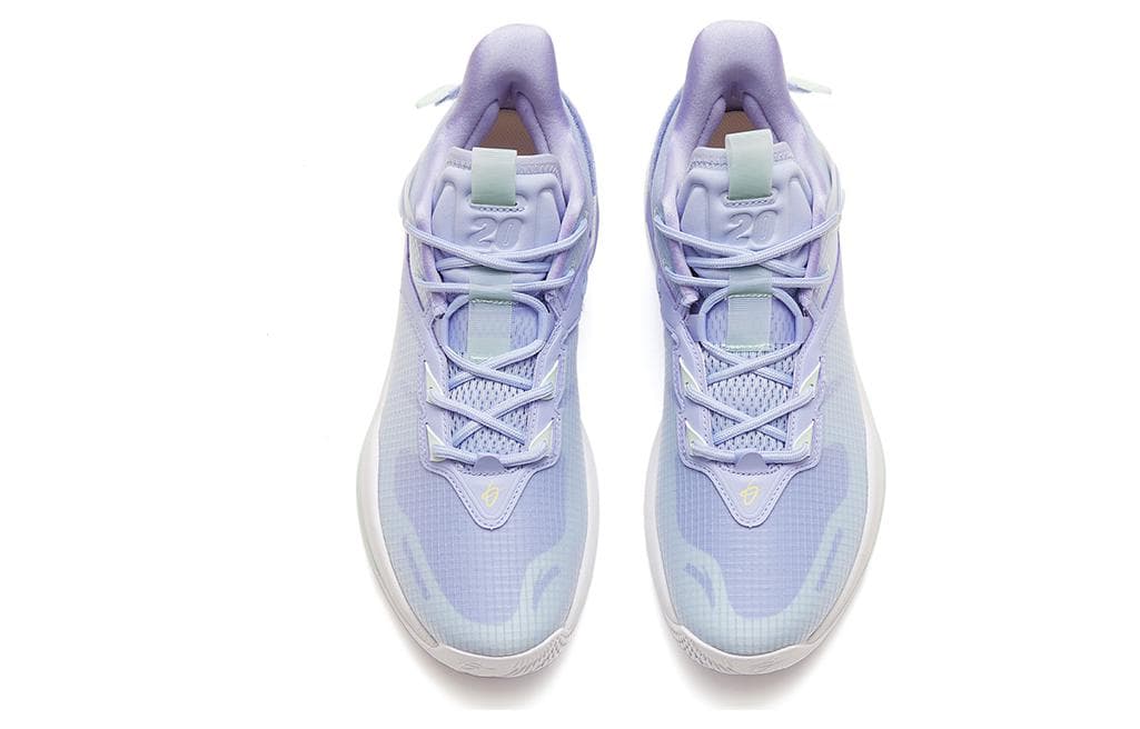 Anta Swoosh 2.0 GH Cushioning Anti-Slip And Wear-Resistant Low-Top Basketball Shoes Turquoise 6