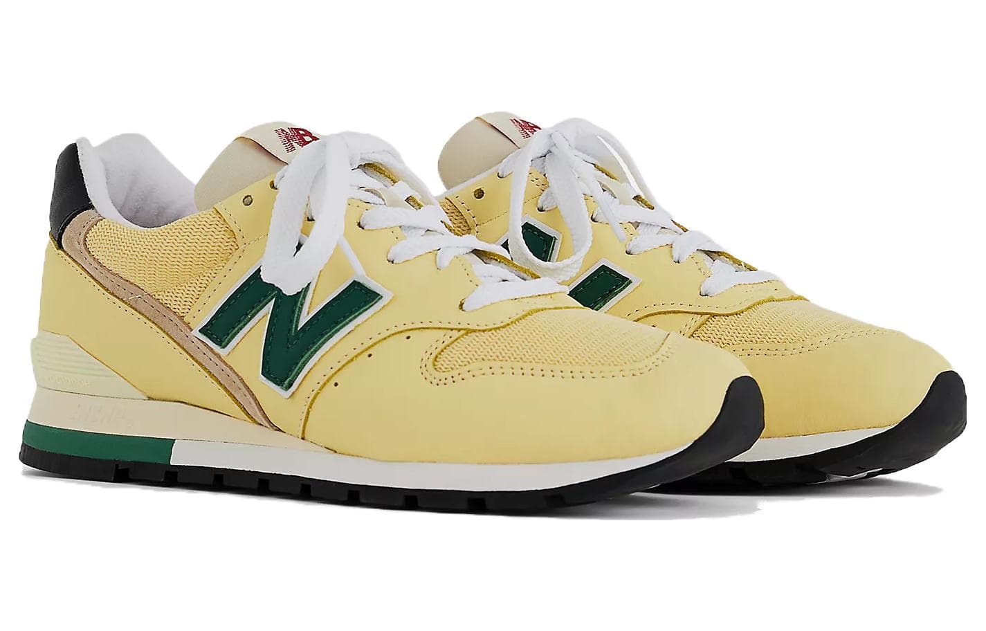 New Balance 996 MiUSA Sulphur Forest Green 5