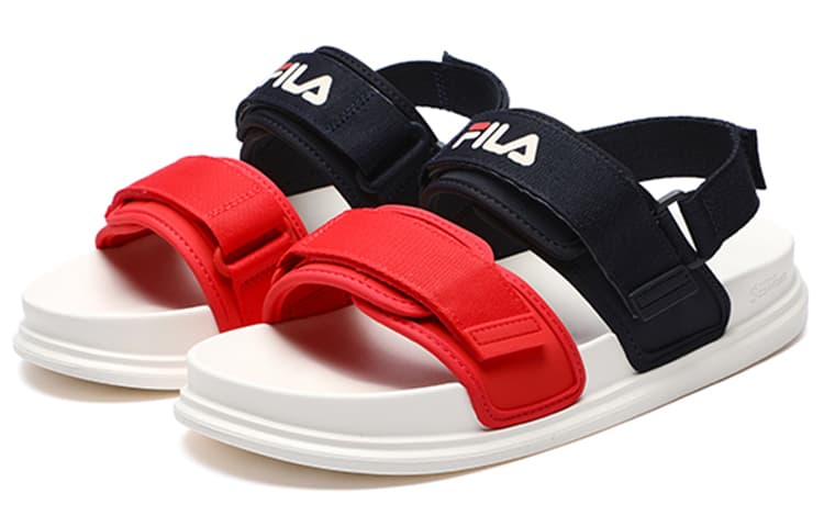 FILA 2 Straps Sandals 'Blue Red' 3