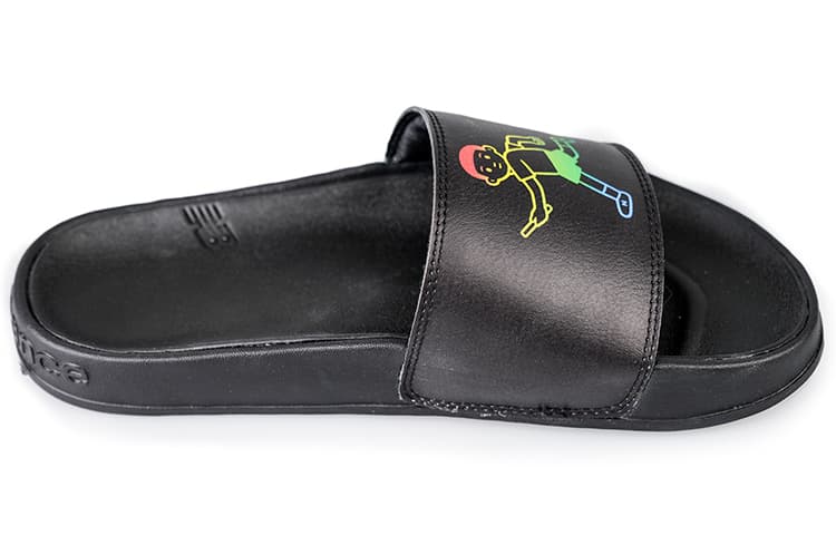 New Balance X Noritake Black Slippers 3