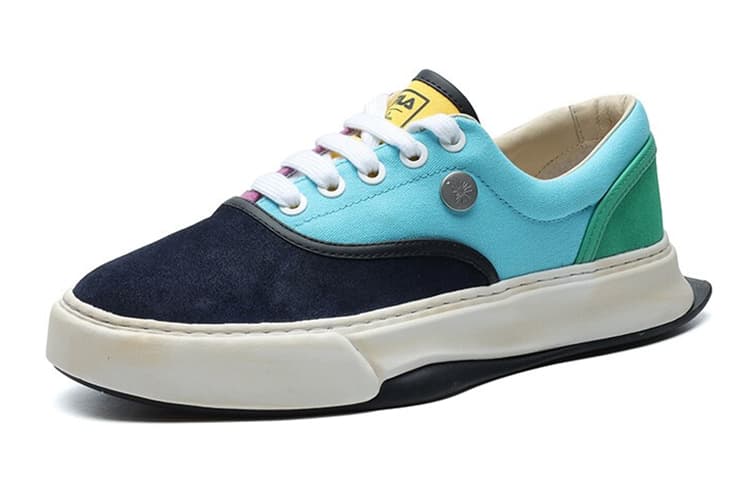 Mihara Yasuhiro X FILA FM Skateboard Shoes Men Low-Top Legend Blue/Button Blue 3