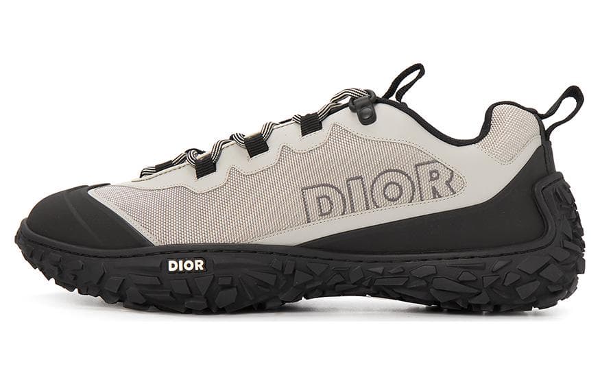 DIOR Diorizon Low-Top Sports Casual Shoes Men's Black Gray Color 2