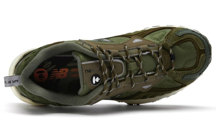 New Balance Aape X New Balance 703 Series Dark Green 6
