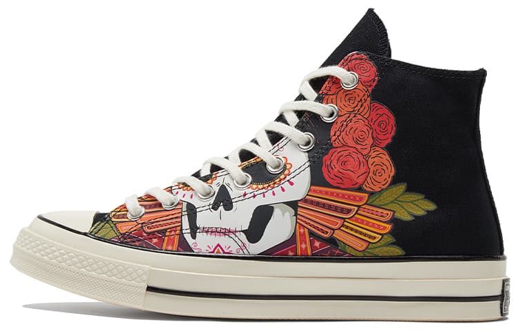 Chuck 70 Converse High 'Dia De Los Muertos Black' 2