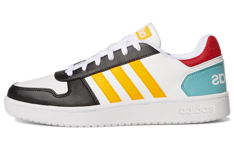 Adidas Neo Hoops 2.0 'White Black Yellow'