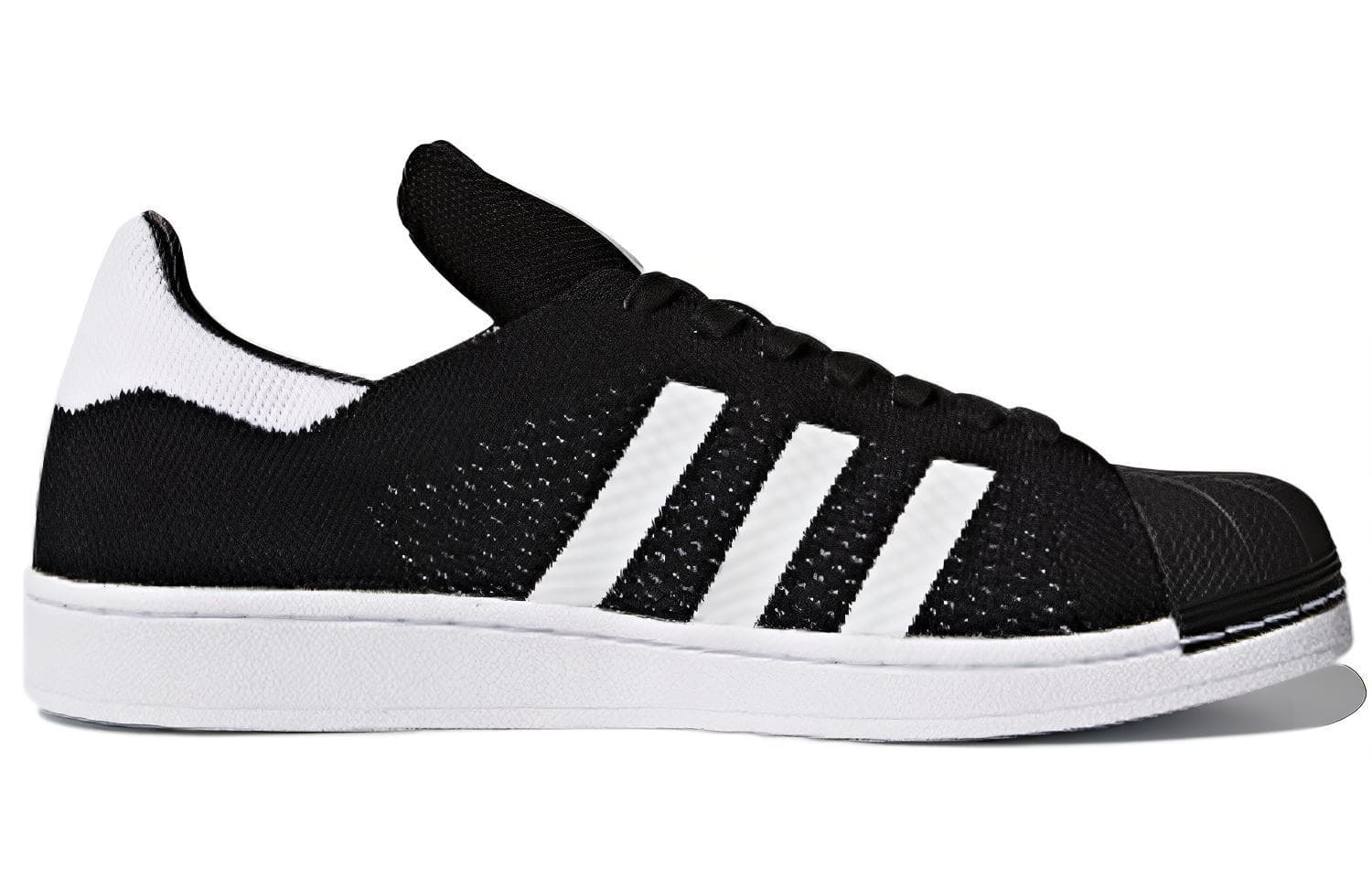 Adidas Originals Superstar Primeknit 'Black White' 3
