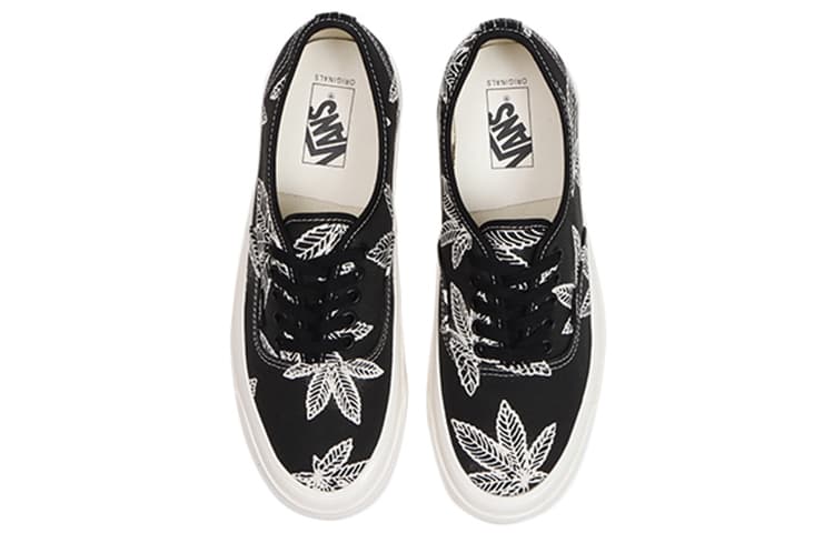Vans Ua Og Authentic Lx Sweet Leaf Black 6