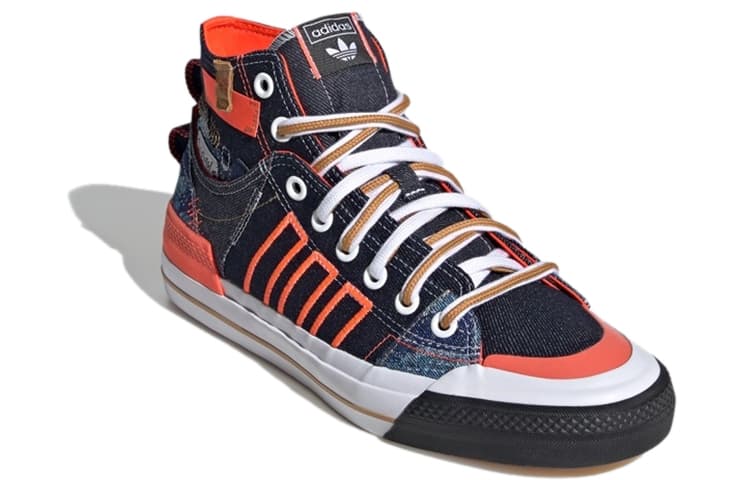 Nizza Adidas Originals Hi Dl 'Denim Patchwork' 5