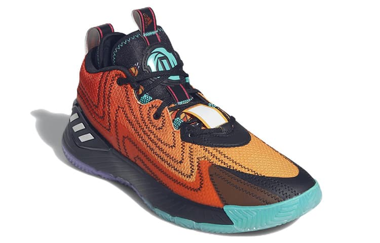 Adidas D Rose Son Of Chi 2.0 'Orange Black' 6