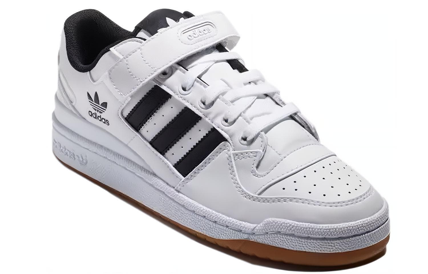 Adidas Originals Forum Low 'Core Black Cloud White Gum' 6