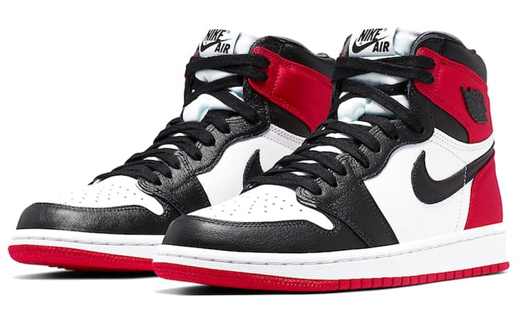 Air Jordan 1 Retro High 'Satin Black Toe' Women's 5