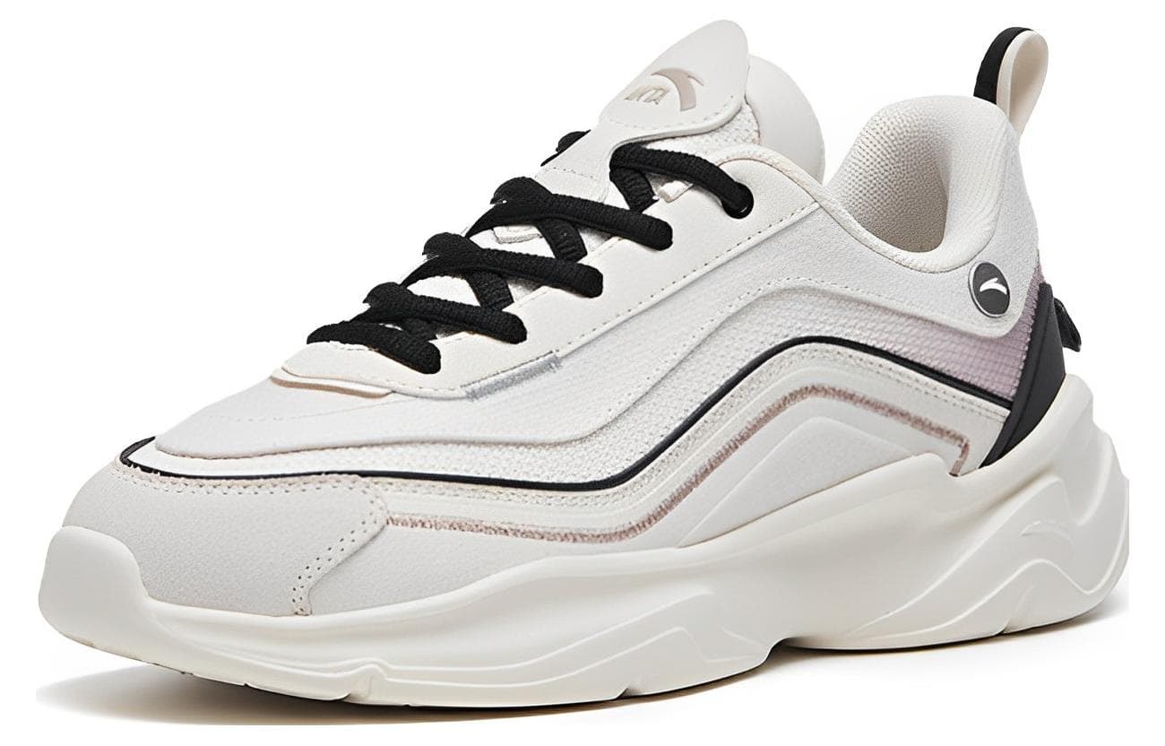 Anta Bai Wei Anti-Slip And Wear-Resistant Breathable Low-Top Sports Casual Shoes Women's Gray Brown Black 6