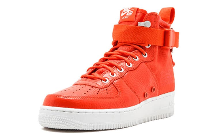 Nike Sf Air Force 1 Mid Team Orange 6