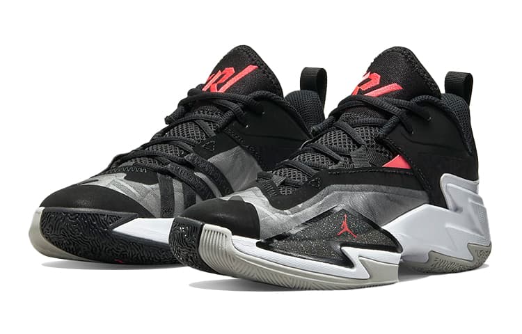 Air Jordan One Take 3 'Black Grey Fog' GS 6