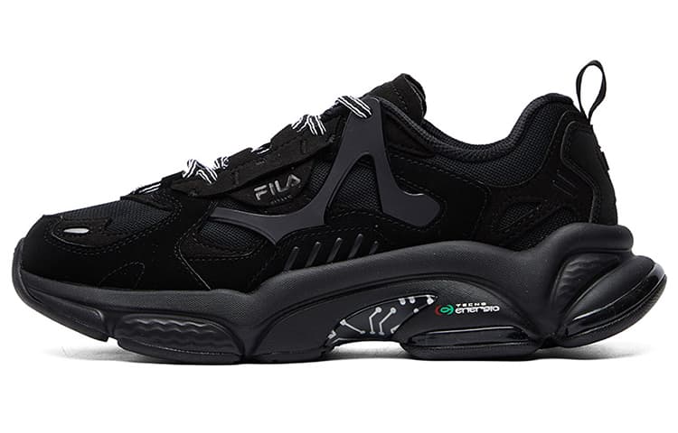 FILA Rjv Low Top Running Shoes Black Women's
