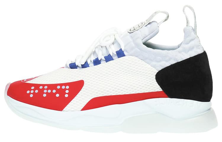VERSACE Cross Chainer White 2