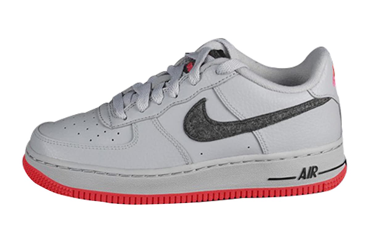 Nike Air Force 1 Felt 'Wolf Grey' GS